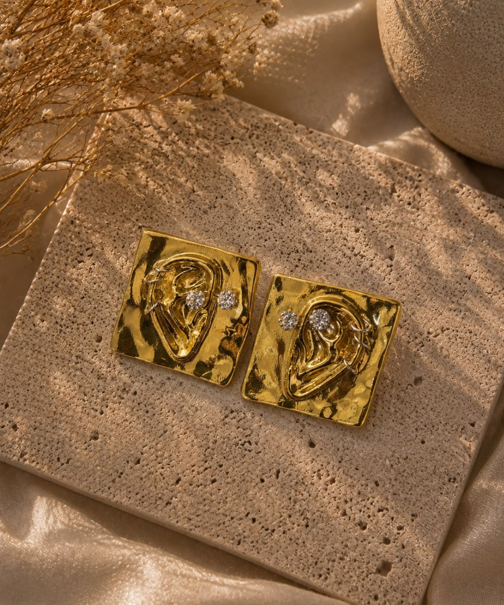 Echo Relief Earrings